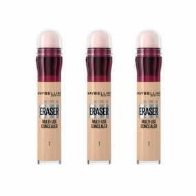 3x Maybelline Instant Age Rewind Treatment Concealer 120 Light 6ml