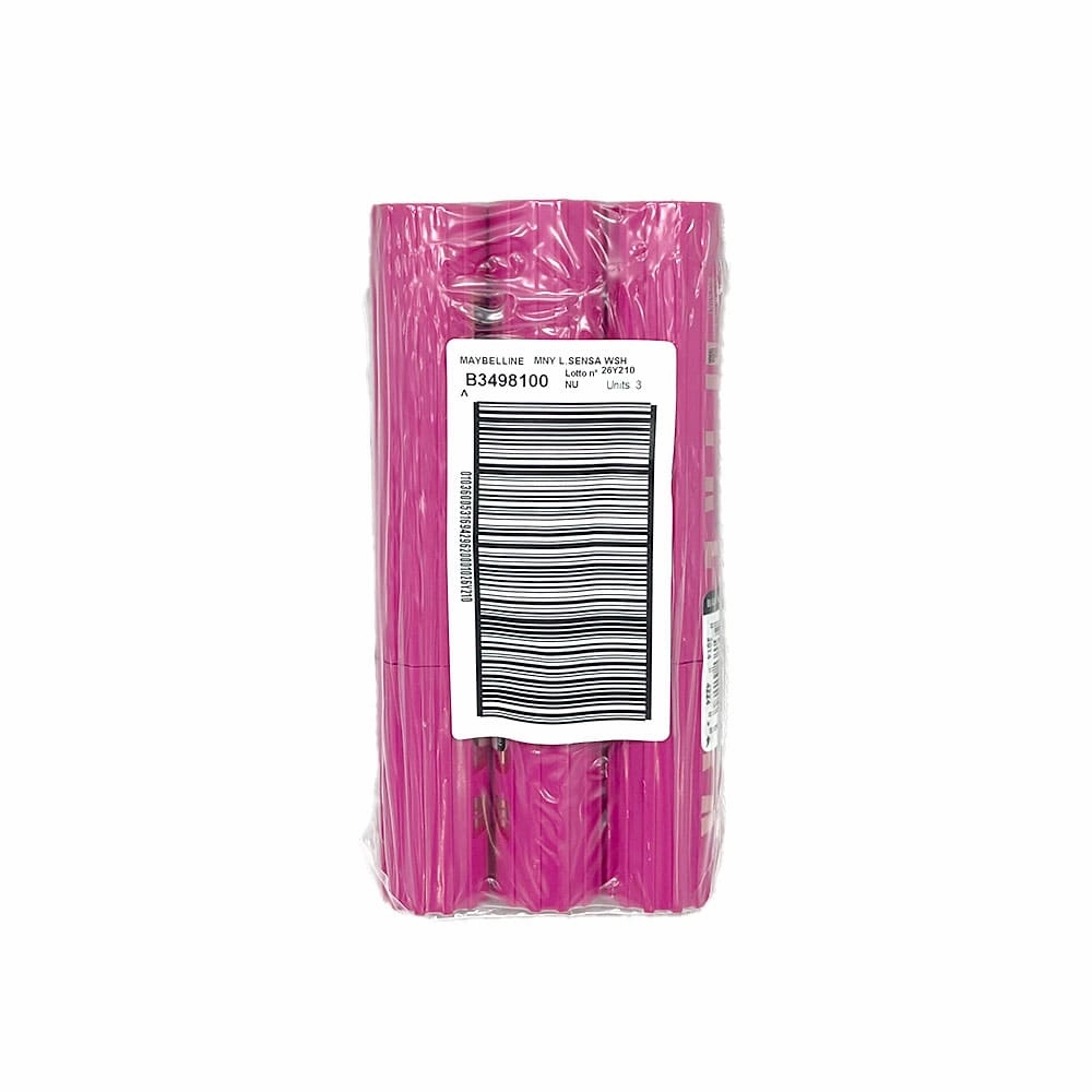 3x Maybelline Lash Sensational Fireworks Mascara Black