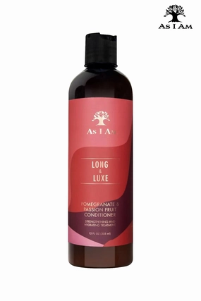 AS I AM LONG AND LUXE POMEGRANATE & PASSION FRUIT CONDITIONER 12oz