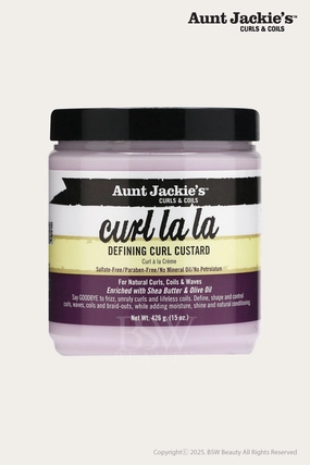 AUNT JACKIES CURL LA LA DEFINING CURL CUSTARD 15oz