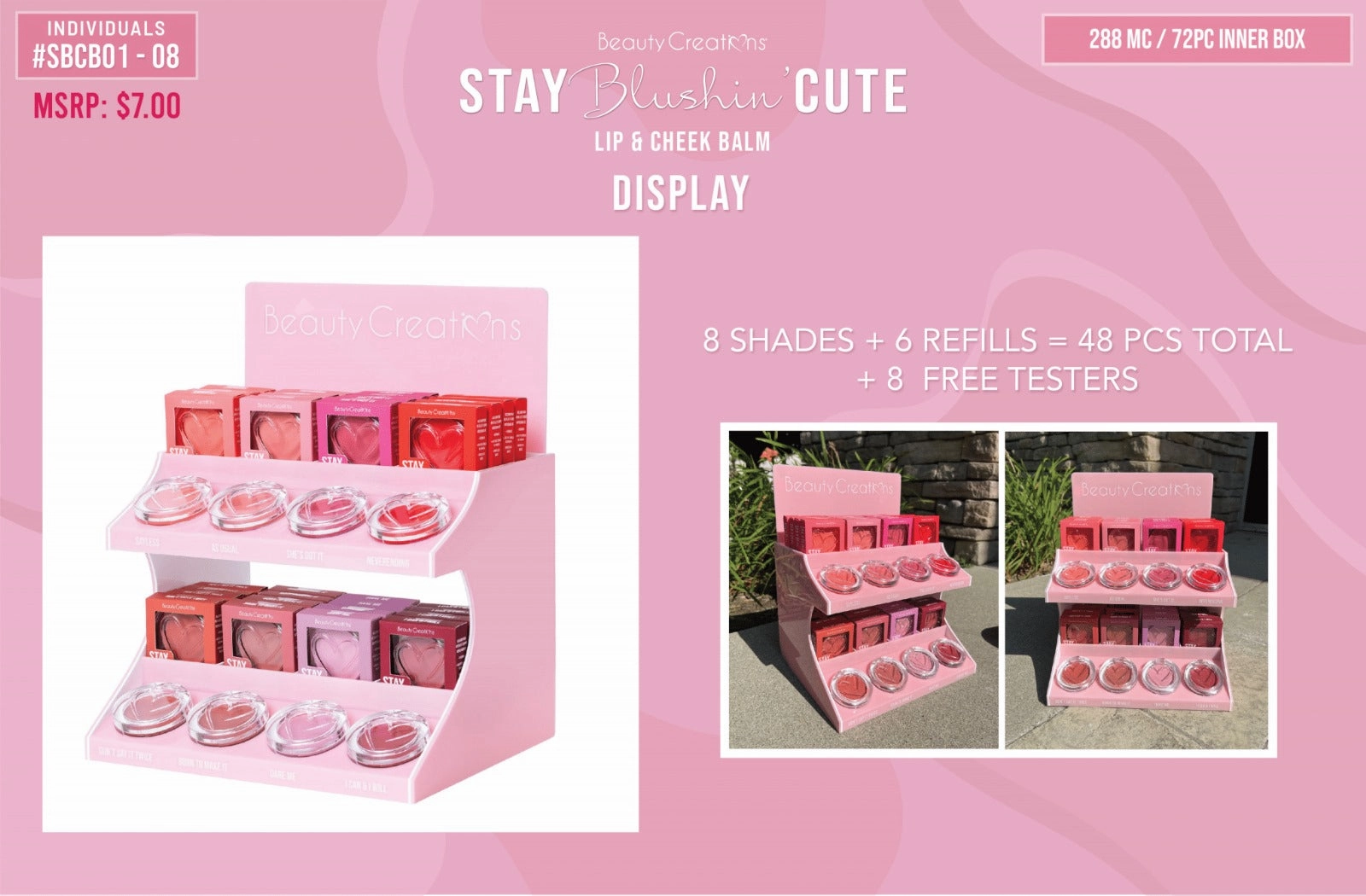 BEAUTY CREATIONS - STAY BLUSHIN CUTE