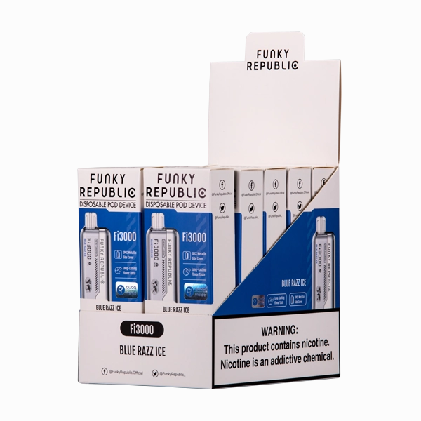 Blue Razz Ice Funky Republic Fi3000
