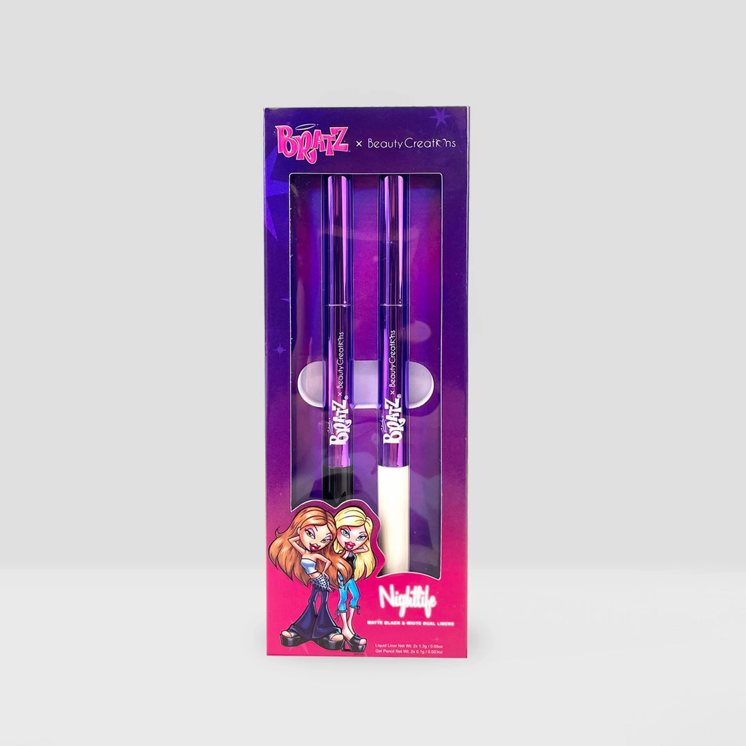 Bratz "Nightlife" Black & White Liner Set