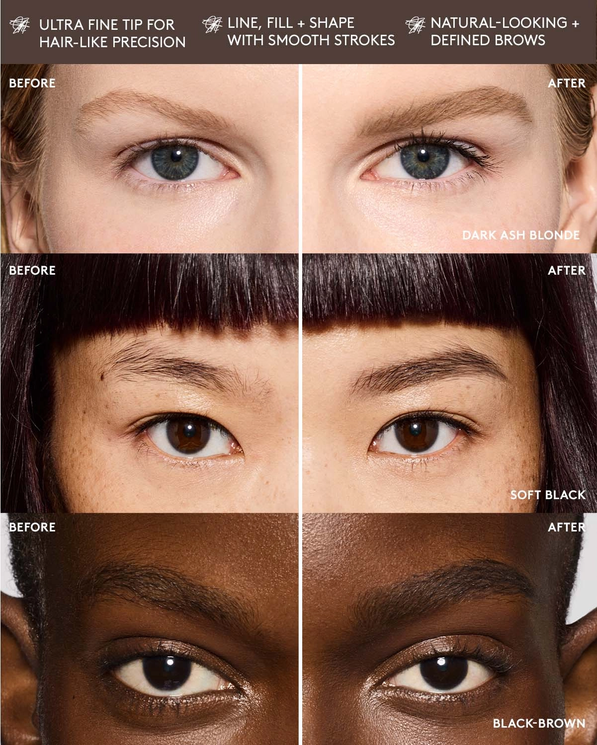 Brow MVP Ultra Fine Brow Pencil & Styler — Dark Ash Blonde