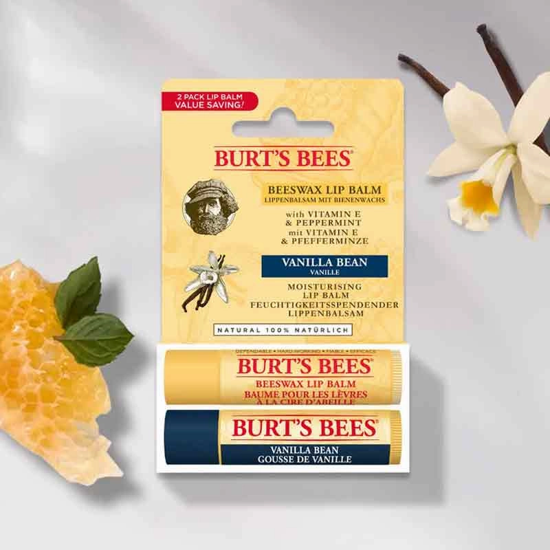 Burt's Bees Beeswax & Vanilla Lip Duo