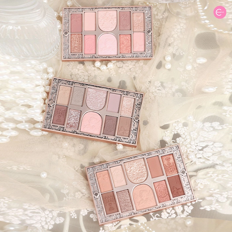 CHEERFLOR Love & Romantic Ten-Color Framed Eyeshadow Palette