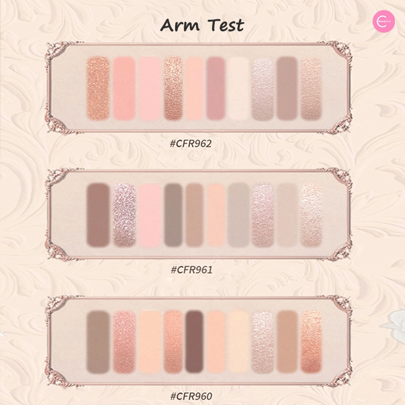 CHEERFLOR Love & Romantic Ten-Color Framed Eyeshadow Palette