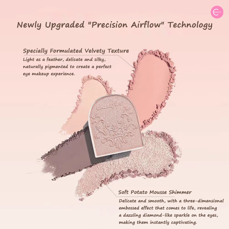 CHEERFLOR Love & Romantic Ten-Color Framed Eyeshadow Palette