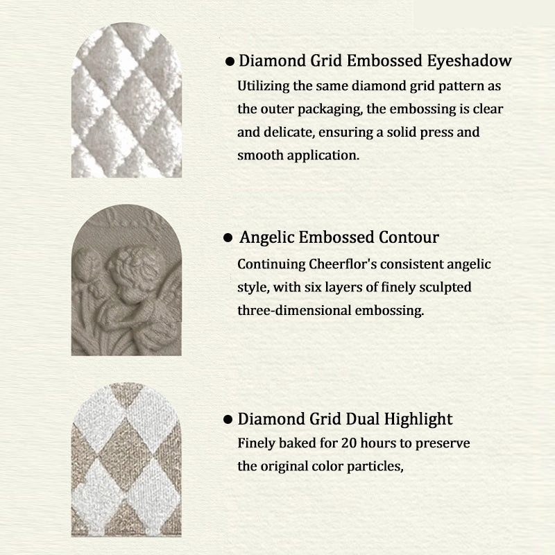 Cheerflor Serenade of Angels Eyeshadow Palette