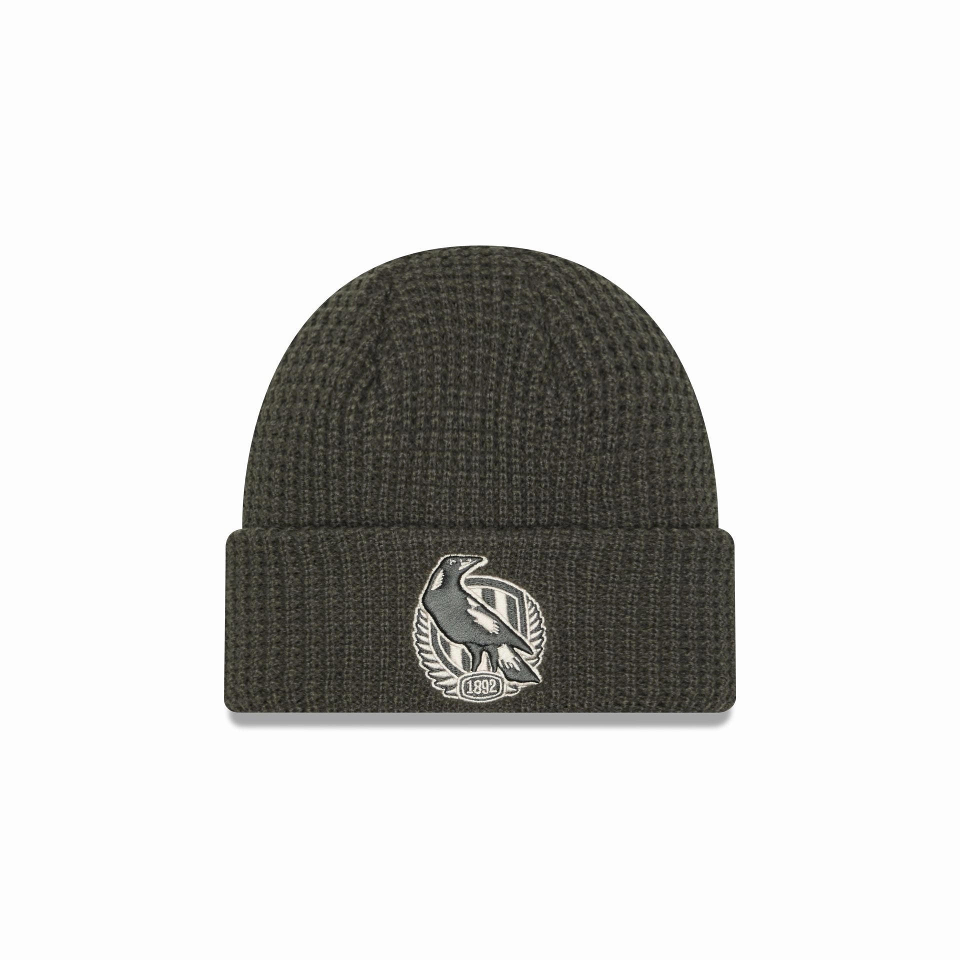 Collingwood Magpies AFL Supporter Dusty Charcoal Beanie