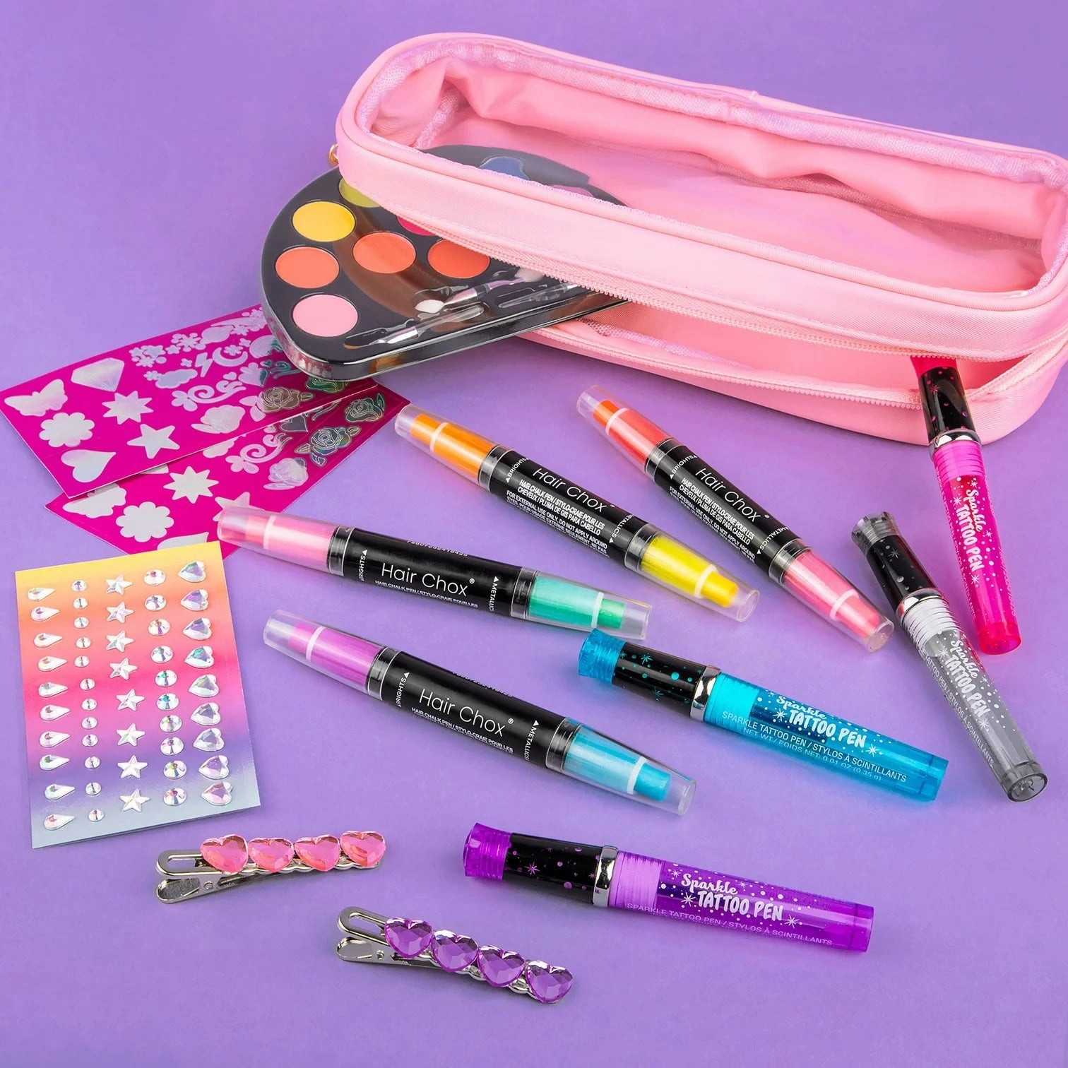 Color Me Pretty - Make Up, Hair & Body Art Kit