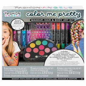 Color Me Pretty - Make Up, Hair & Body Art Kit