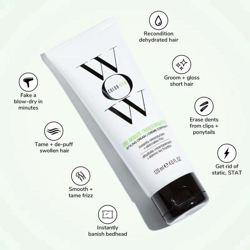 Color Wow One Minute Transformation Anti-Frizz Styling Cream