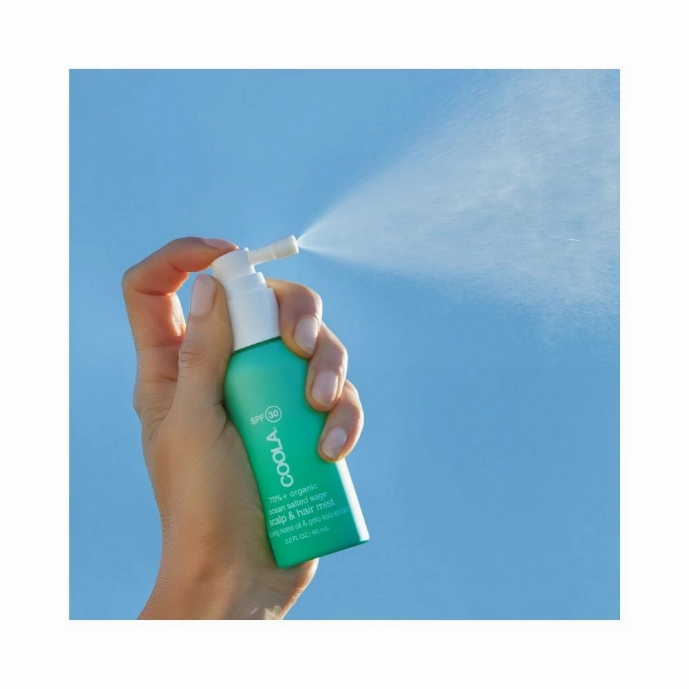 Coola Scalp & Hair Mist Sunscreen Ocean Salted Sage SPF 30 2oz