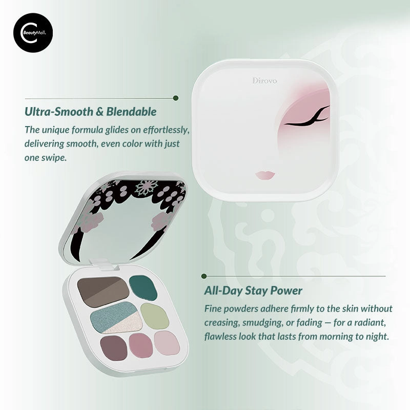 Dirovo Serpentine Elegance Eyeshadow Palette