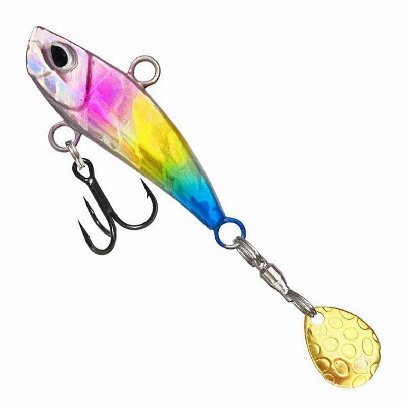 Dr.Fish 2pcs Colorful Fishing Spoons Lures 7-20g