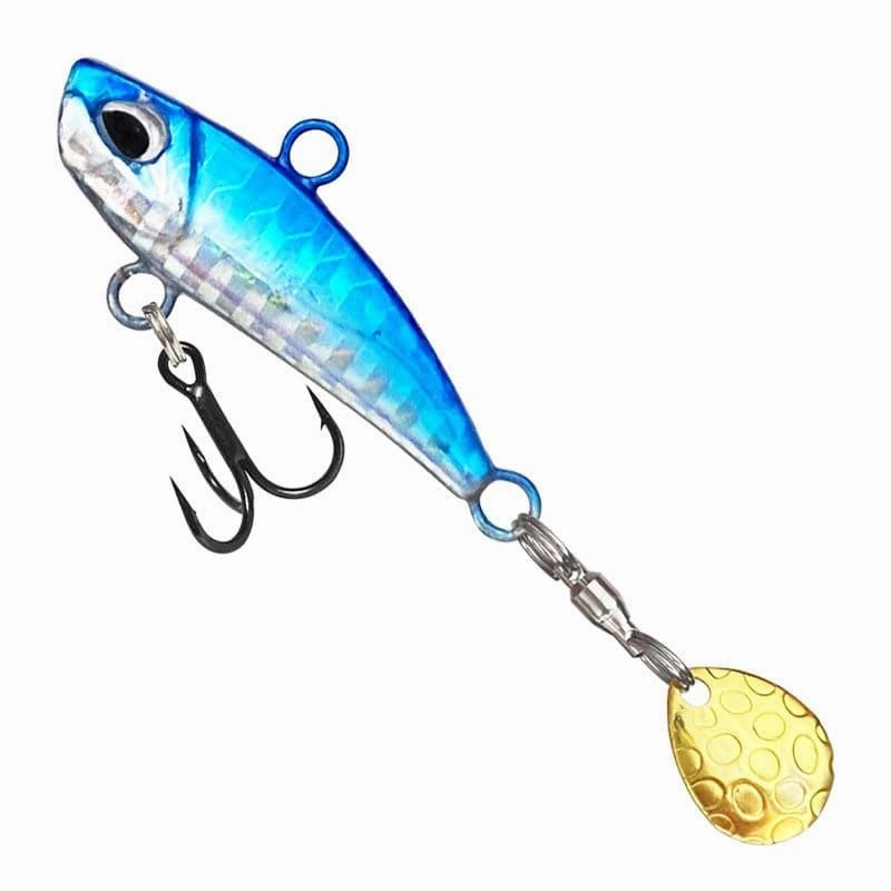 Dr.Fish 2pcs Colorful Fishing Spoons Lures 7-20g