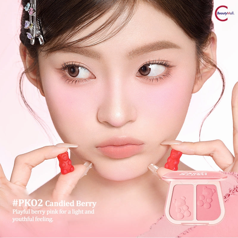 FOCALLURE Dual-Color Blush Mud