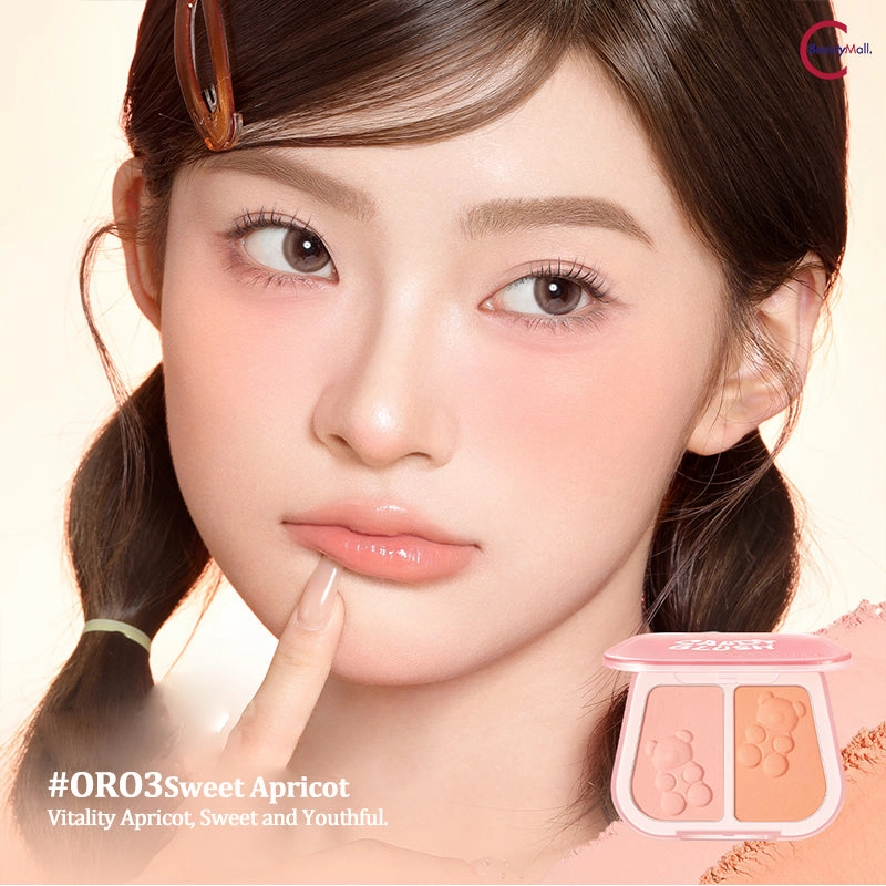 FOCALLURE Dual-Color Blush Mud
