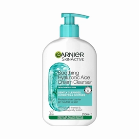 Garnier Skin Active Soothing Hyaluronic Aloe Cream Cleanser 250ml