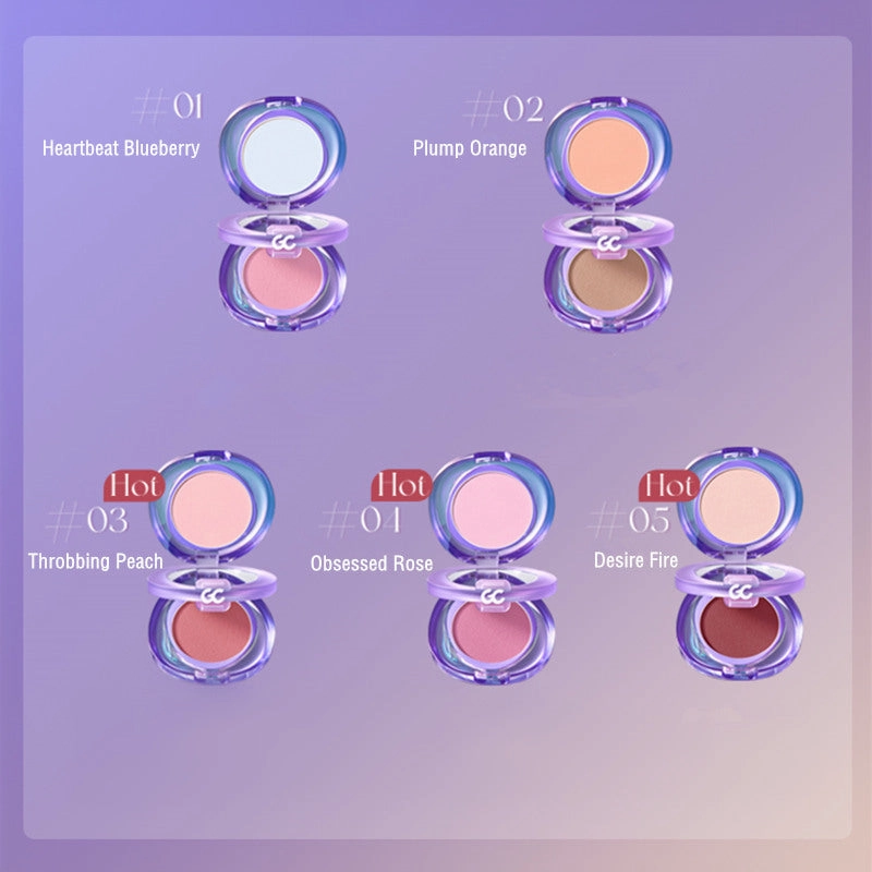 Girls Crush Adventure Game Series 2-Color Matte Blusher
