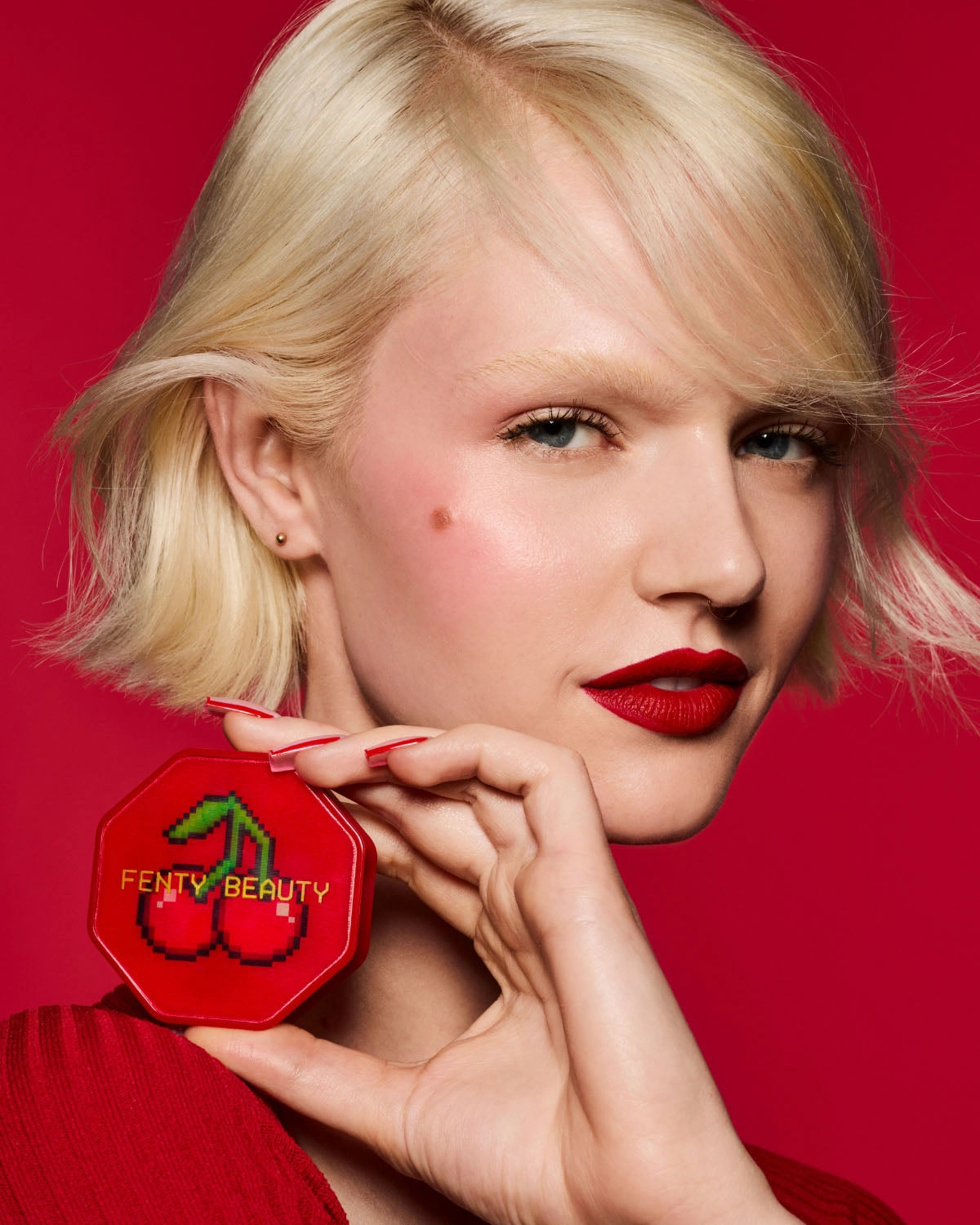 Hot Cheeks Velour Blushlighter — Cherry Pie’d