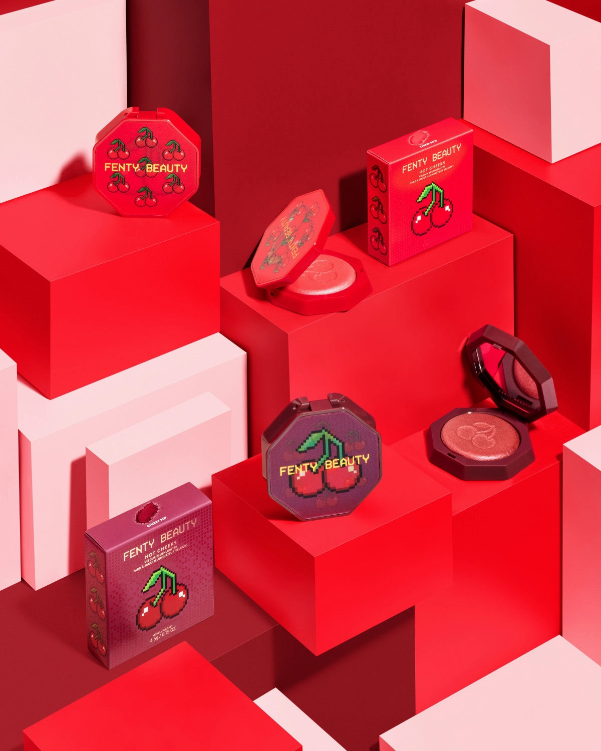 Hot Cheeks Velour Blushlighter — Cherry Pie’d