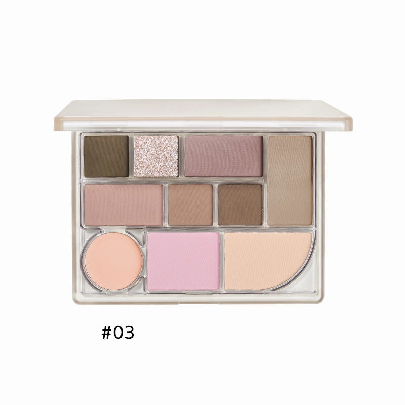Judydoll 10-Shade All-in-One Outdoor Makeup Palette