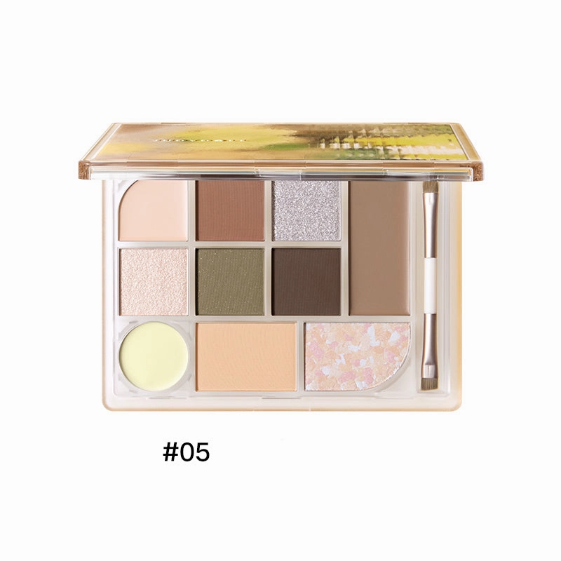 Judydoll 10-Shade All-in-One Outdoor Makeup Palette