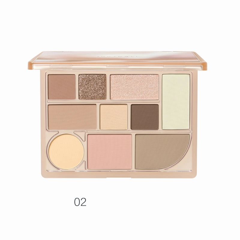 Judydoll 10-Shade All-in-One Outdoor Makeup Palette