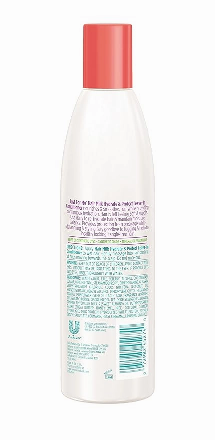 Just For Me Natural Hair Milk Hydrate & Protect Leave-In Conditioner - 10 oz