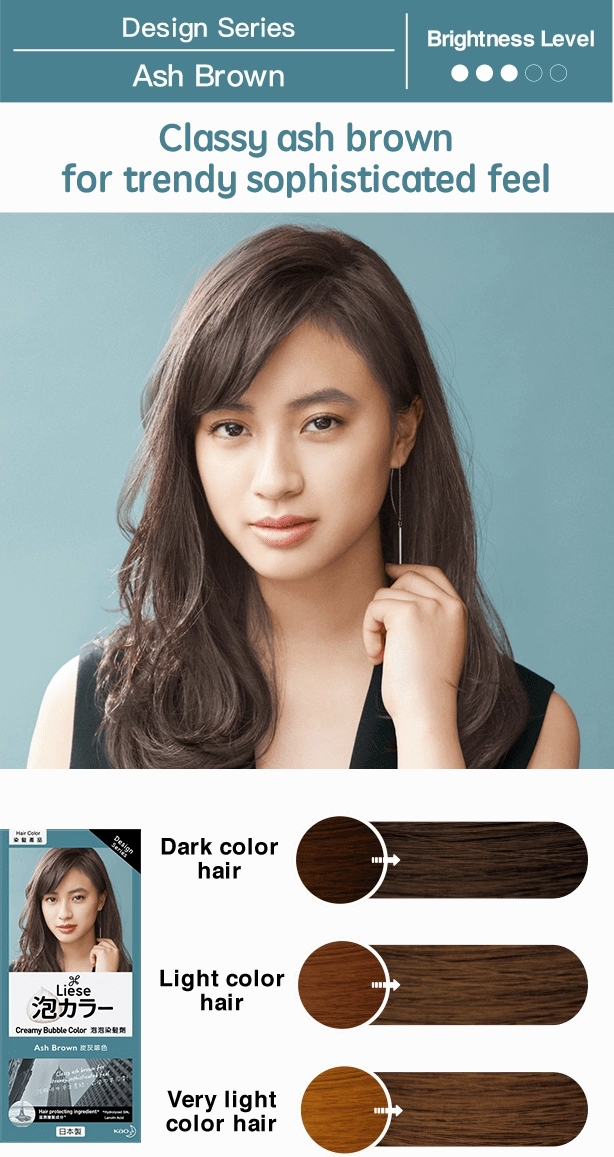 Kao Liese Prettia Bubble Hair Color (New York Ash)