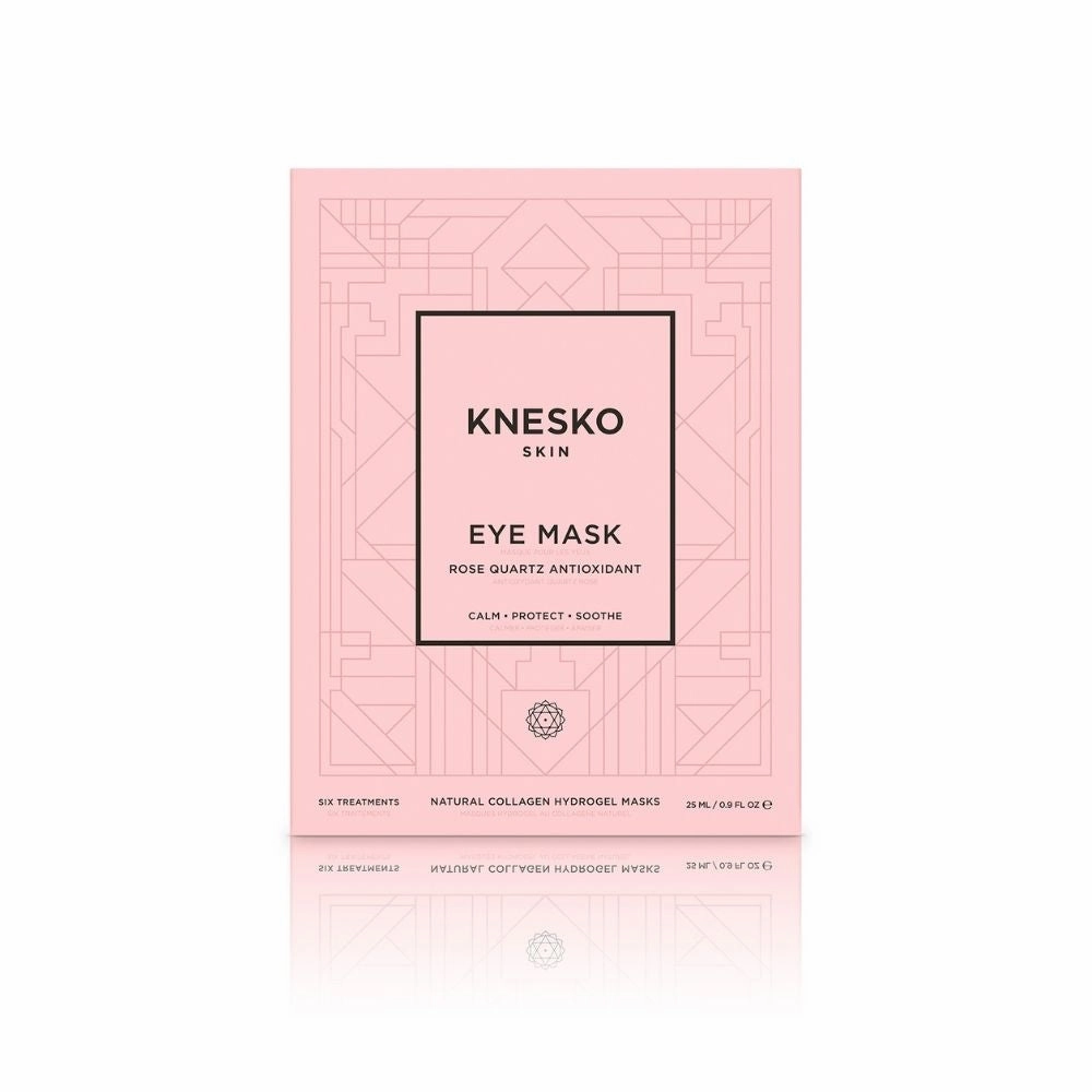 Knesko Rose Quartz Antioxidant Collagen Eye Masks