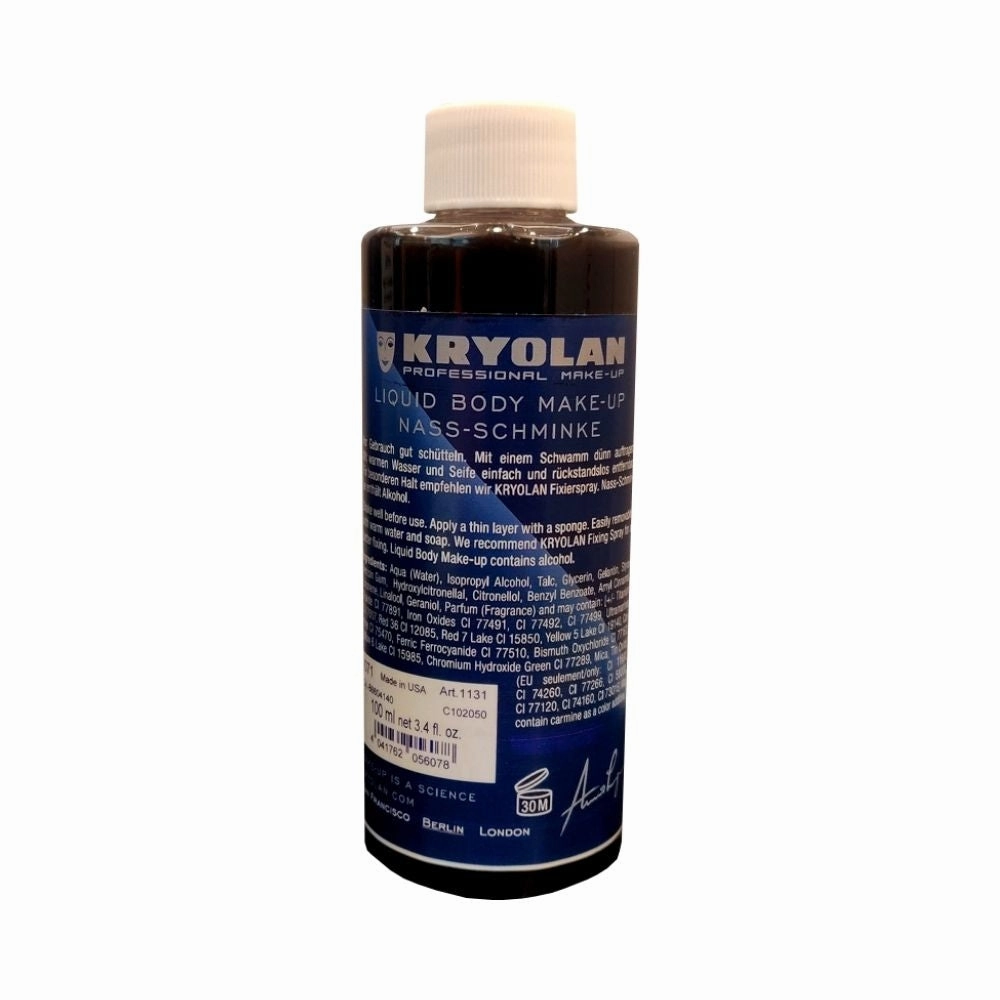Kryolan Liquid Body Makeup Black