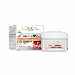 L'Oreal Paris Wrinkle Expert Intensive Anti Wrinkle Cream Day With Retino Peptides 45  50ml