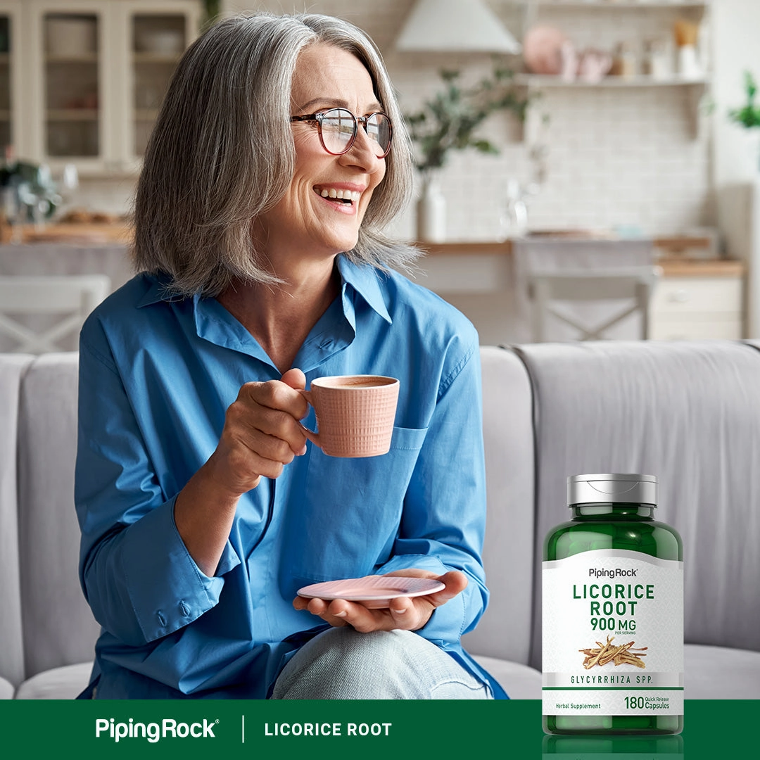 Licorice Root, 900 mg (per serving), 180 Quick Release Capsules