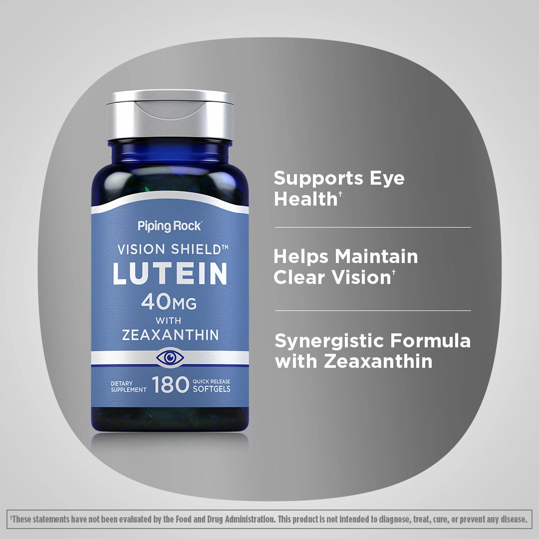 Lutein   Zeaxanthin, 40 mg, 180 Quick Release Softgels