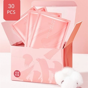 MEIKING Make-up Remover Wipes 30PCS Individual Package