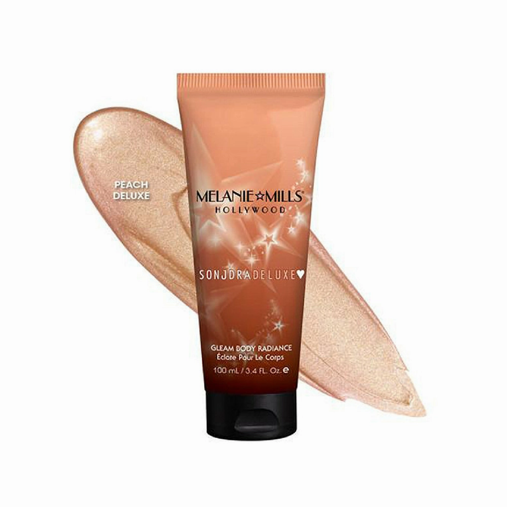 Melanie Mills Hollywood Gleam Body Radiance Peach Deluxe
