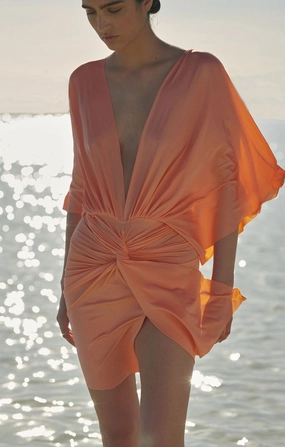 Mia Dress Mini Coral