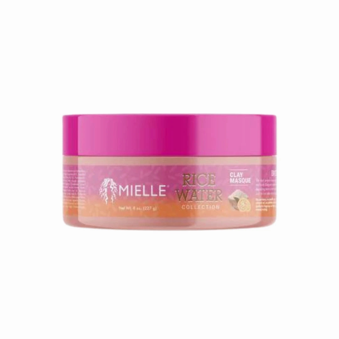 Mielle Organics Rice Water & Aloe Vera Clay Masque - 8 oz