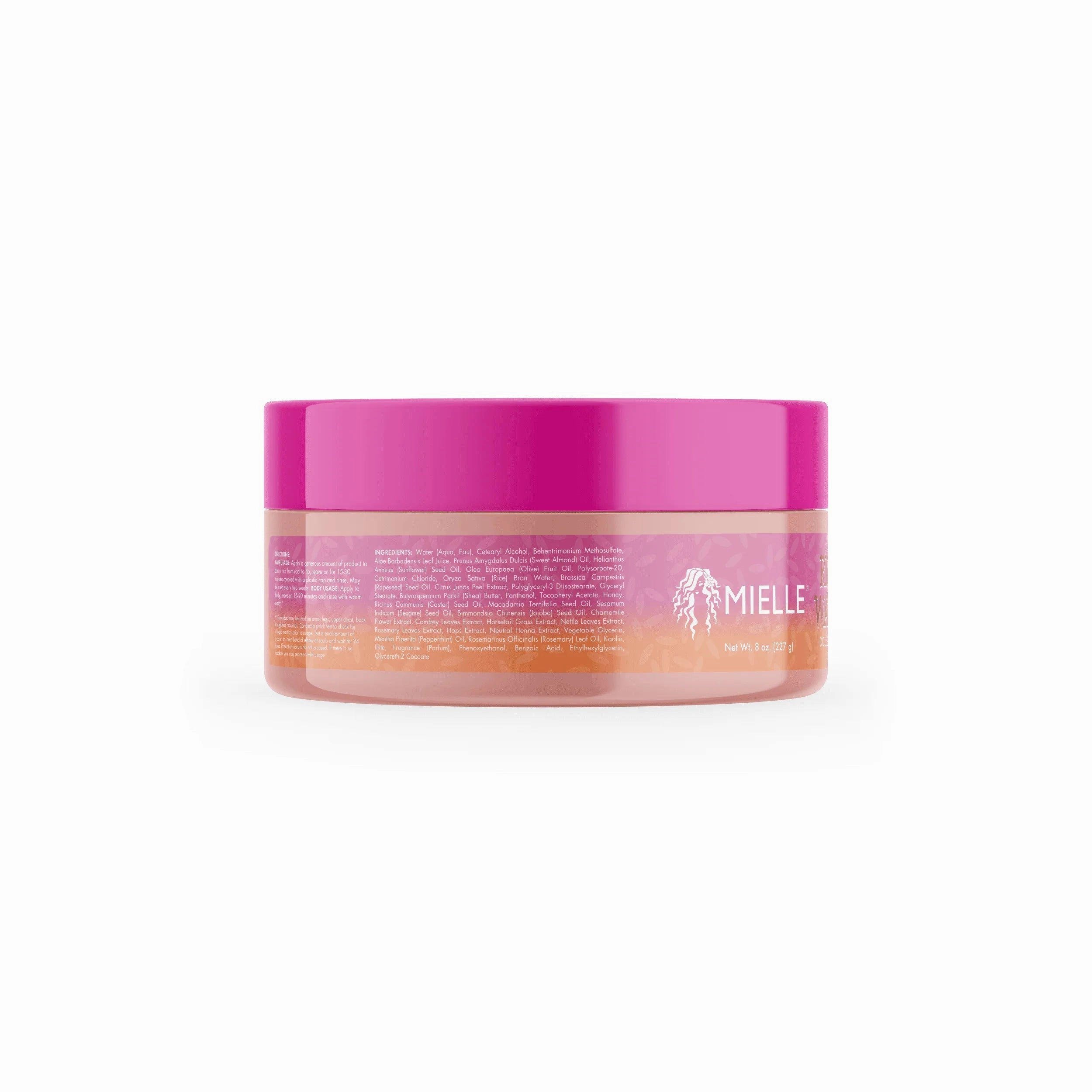 Mielle Organics Rice Water & Aloe Vera Clay Masque - 8 oz