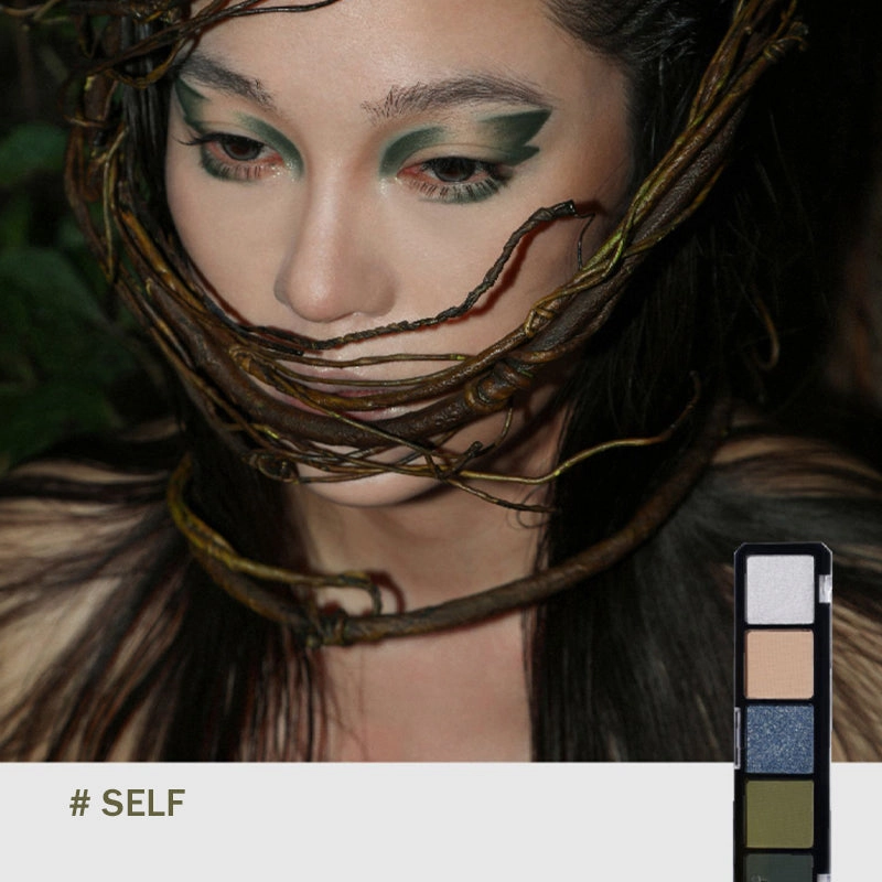 ODDITY Unnamed Ashes Series Five-Color Eyeshadow Palette (Playful Makeup)