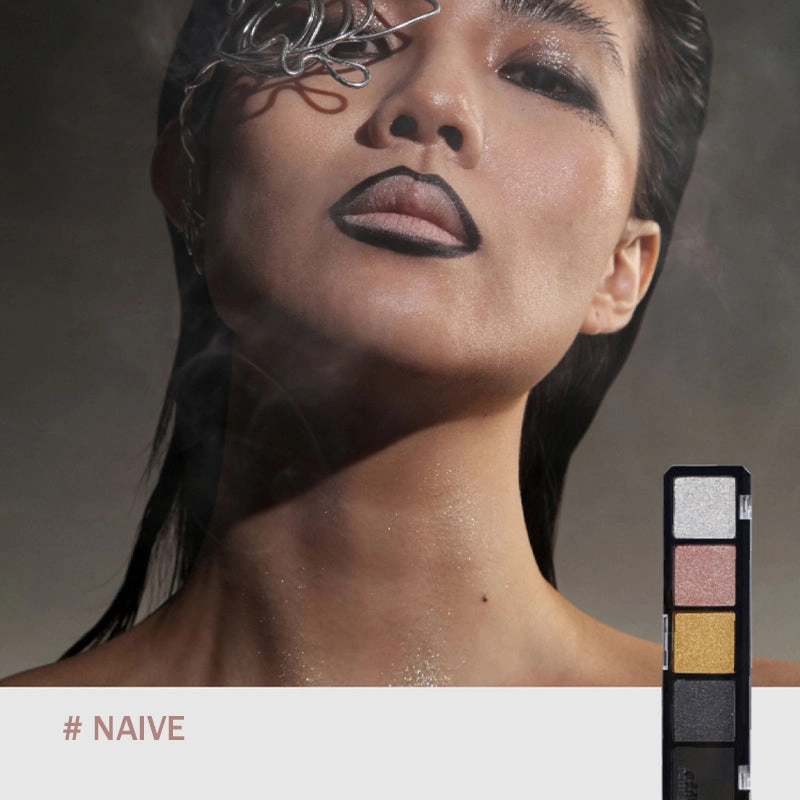 ODDITY Unnamed Ashes Series Five-Color Eyeshadow Palette (Playful Makeup)