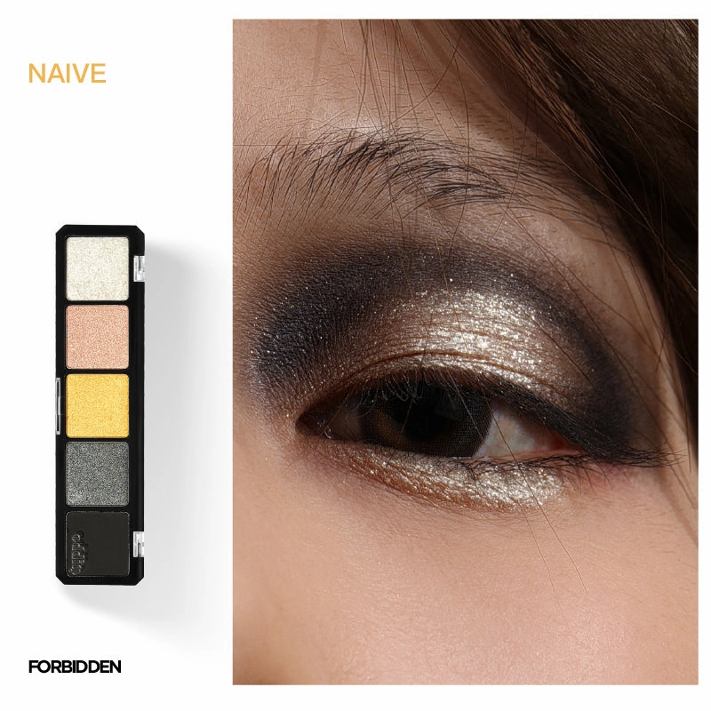 ODDITY Unnamed Ashes Series Five-Color Eyeshadow Palette (Playful Makeup)