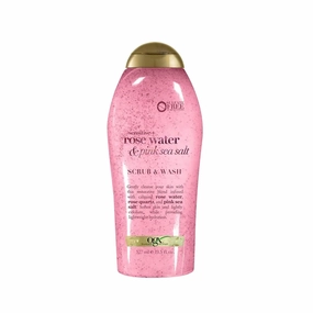 OGX Scrub & Wash Sensitive Rose Water & Pink Sea Salt 577ml