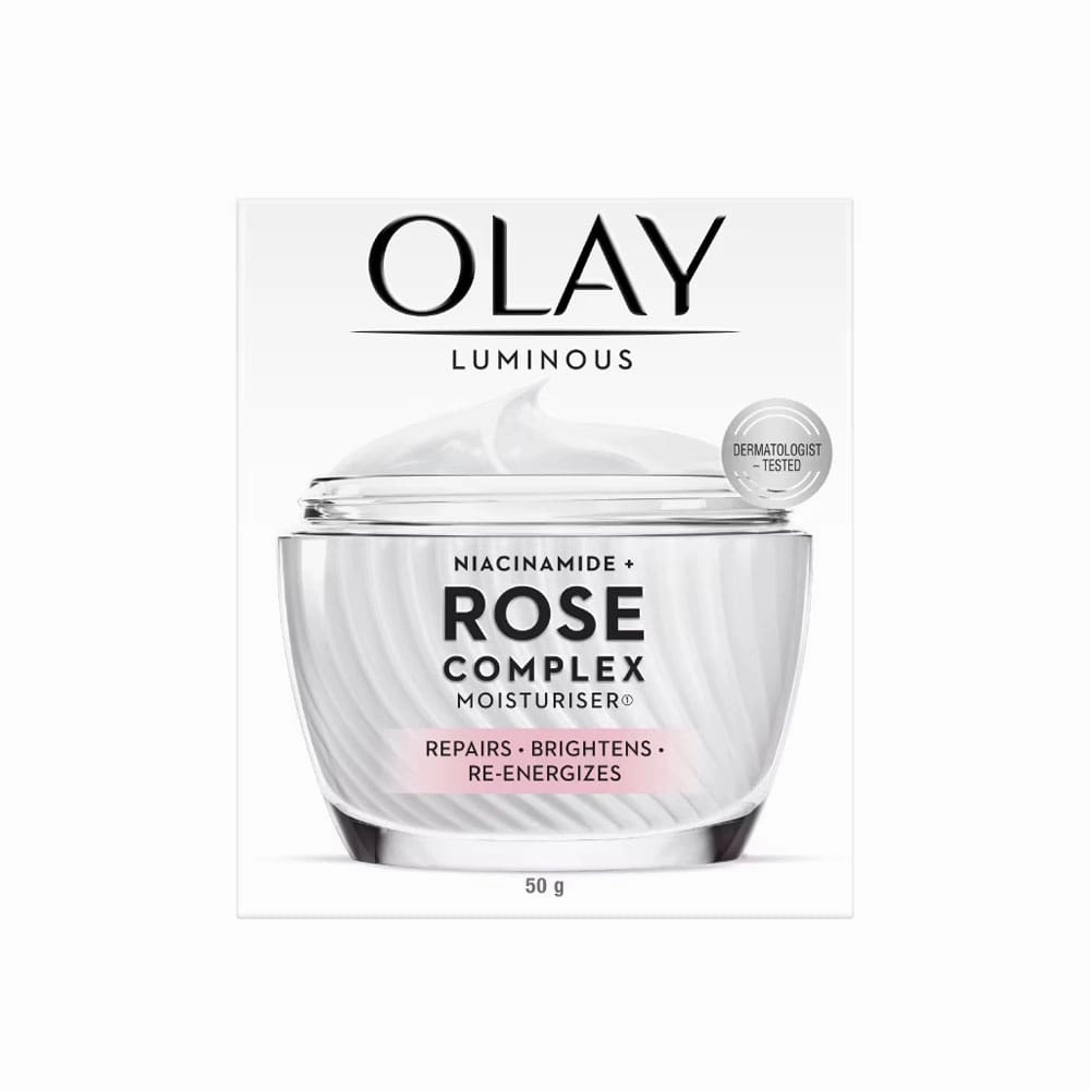 Olay Luminous Niacinamide   Rose Complex Moisturiser 50g