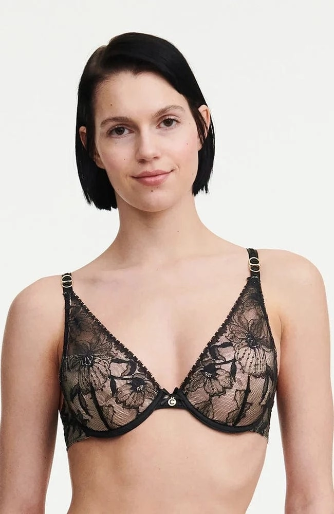Orchids Push-Up Bra