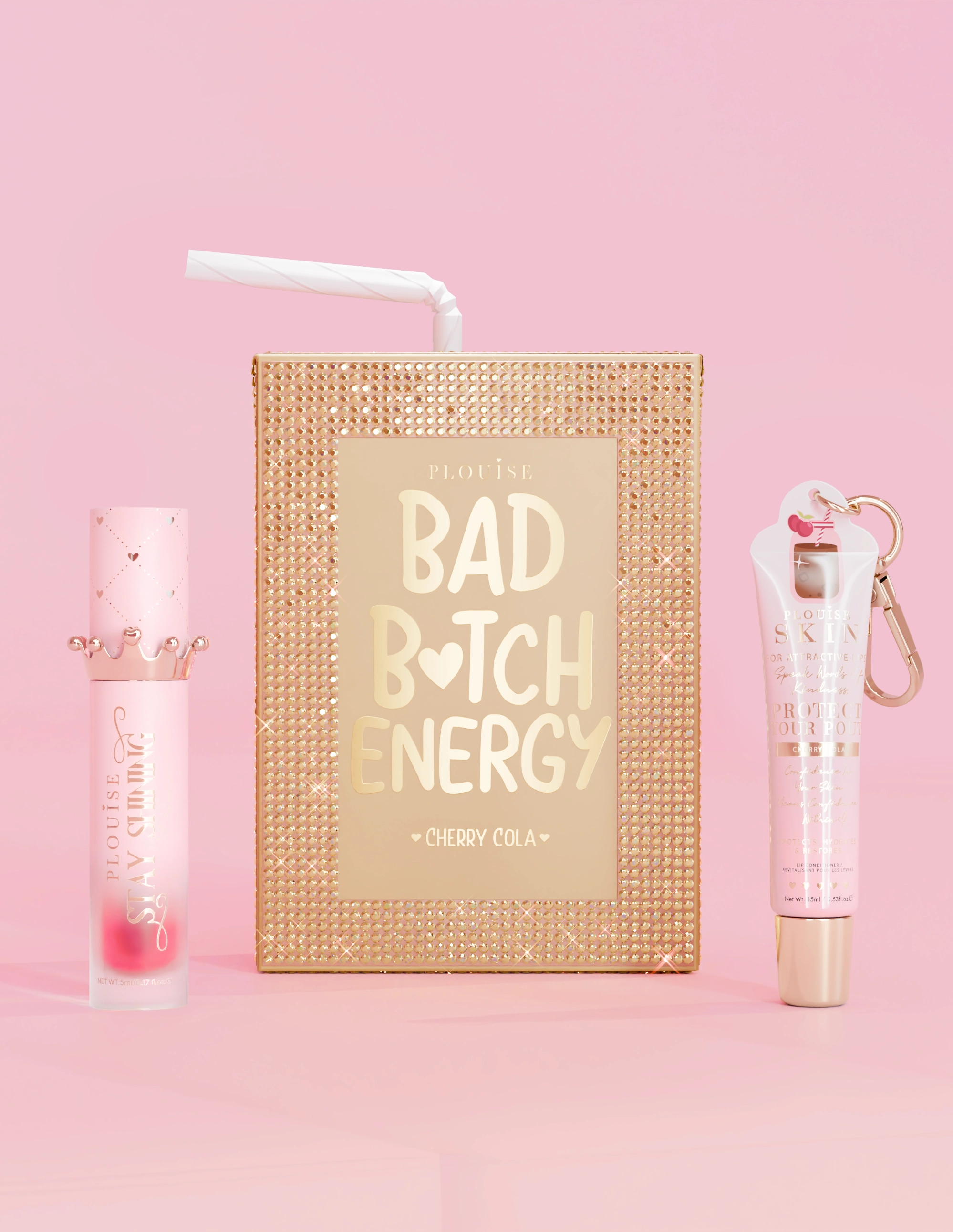 P.Louise Crystal Bad Bitch Energy Lip Duo