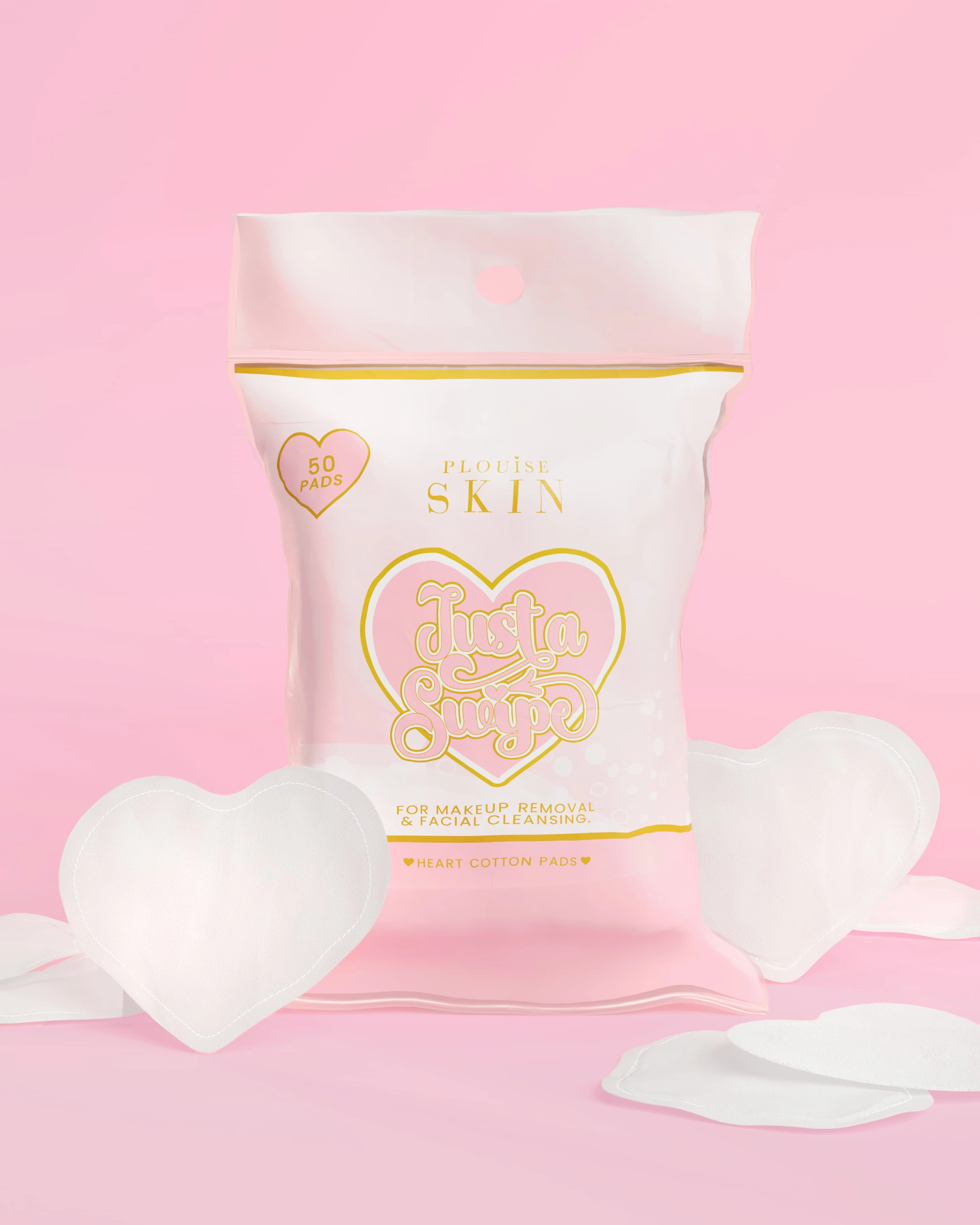 P.Louise Heart Micellar Water Pads